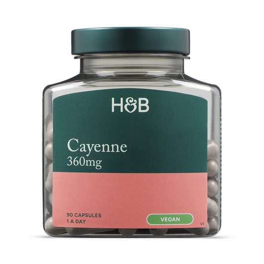 Holland & Barrett Cayena 360mg - 90 Cápsulas