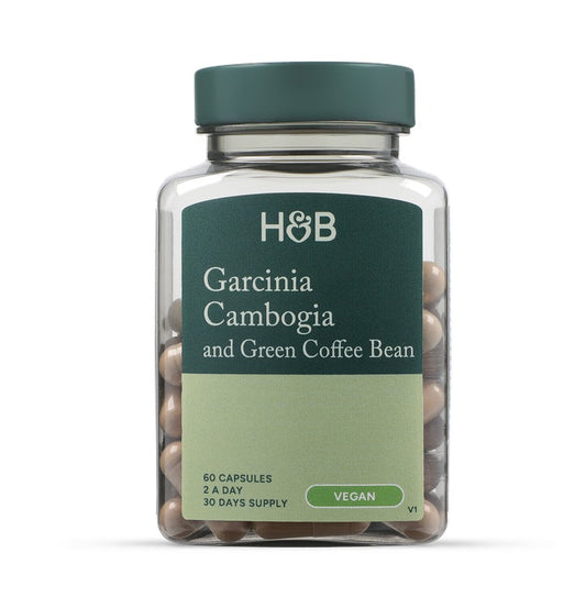 Holland & Barrett Garcinia Cambogia y Granos de Café Verde - 60 Cápsulas