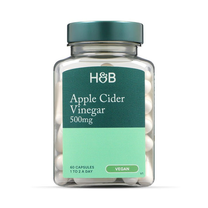 Holland & Barrett Vinagre de Sidra de Manzana 500mg - 60 Cápsulas