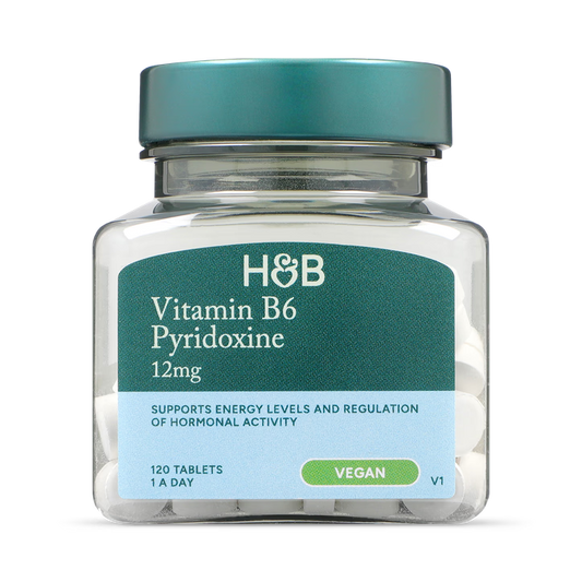 Holland & Barrett Vitamina B6 Piridoxina 12mg - 120 Comprimidos