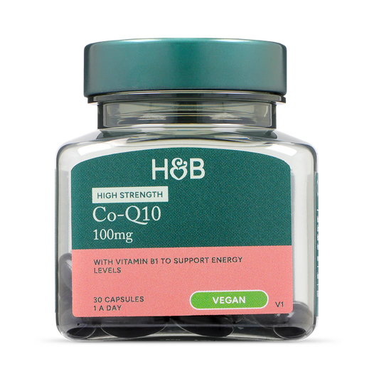Holland & Barrett Coenzima Q10 Alta Potencia 100mg - 30 Cápsulas