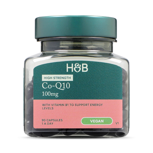 Holland & Barrett Coenzima Q10 Alta Potencia 100mg - 90 Cápsulas