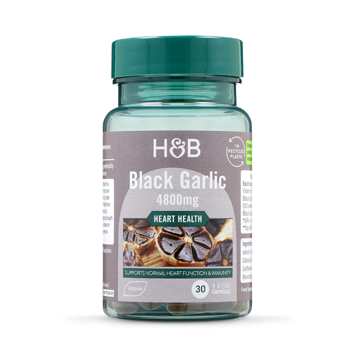 Holland & Barrett Ajo Negro 4800mg - 30 Cápsulas