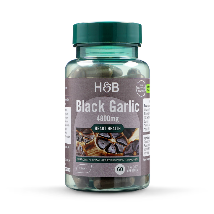 Holland & Barrett Ajo Negro 4800mg - 60 Cápsulas