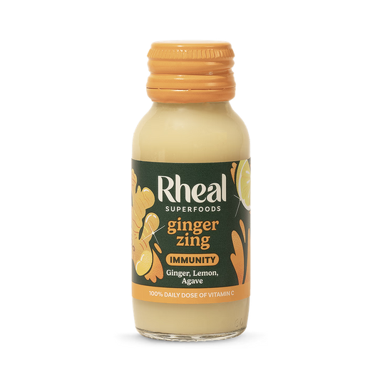 Rheal Ginger Zing Inmunidad Jengibre, Limón y Agave - 60ml