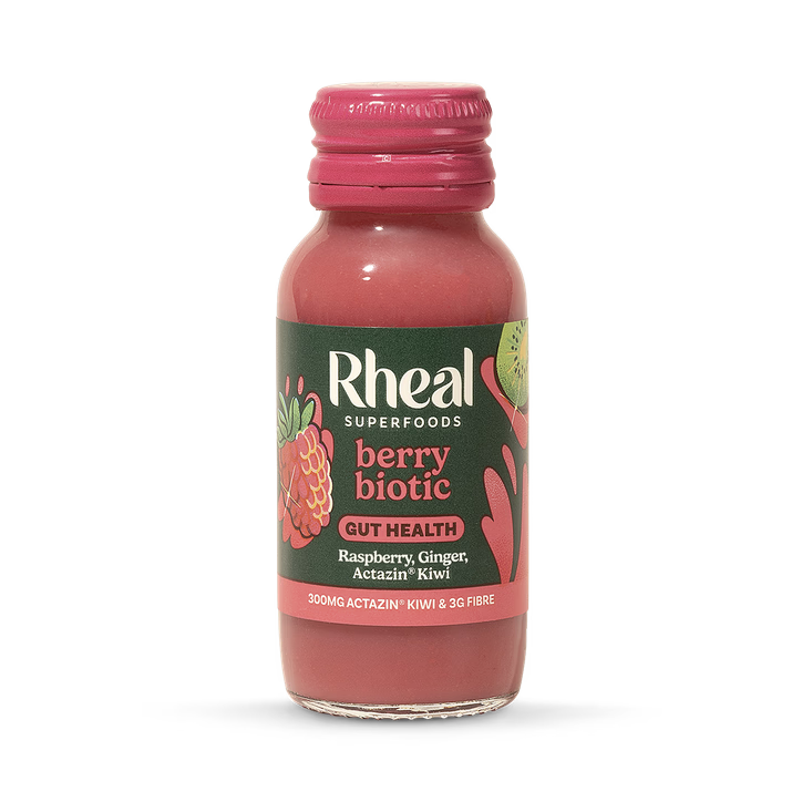 Rheal Berry Biotic Salud Intestinal Frambuesa, Jengibre y Acazina® Kiwi - 60ml