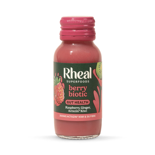 Rheal Berry Biotic Salud Intestinal Frambuesa, Jengibre y Acazina® Kiwi - 60ml