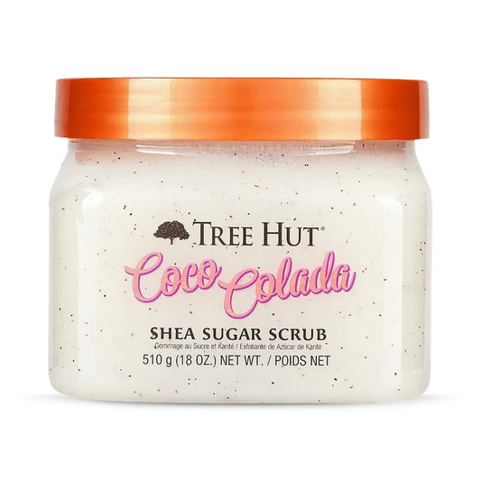 Tree Hut Exfoliante de Azúcar de Karité y Coco Colada - 510g