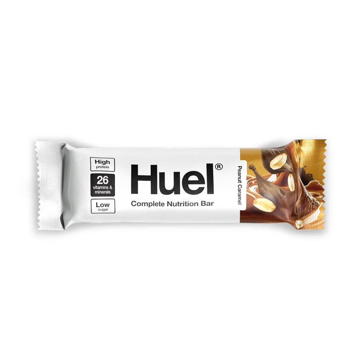 Huel Barrita Nutricional Completa de Cacahuete y Caramelo - 55g