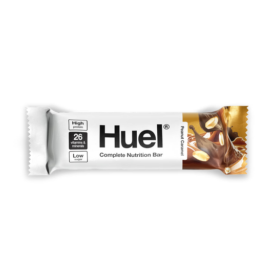 Huel Barrita Nutricional Completa de Cacahuete y Caramelo - 55g
