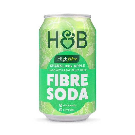 Holland & Barrett Refresco de Fibra de Manzana con Gas - 330ml