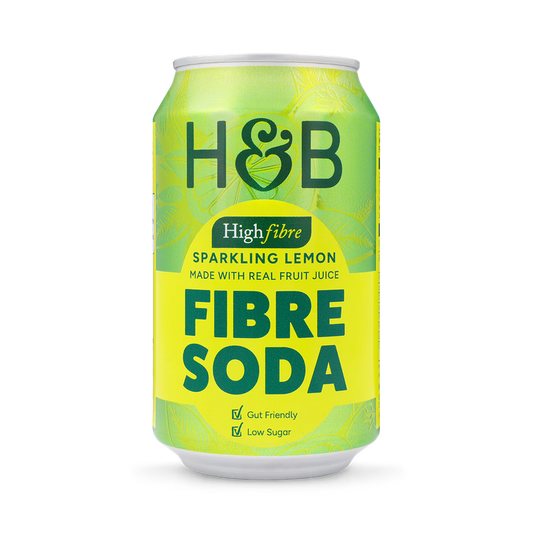 Holland & Barrett Refresco de Fibra de Limón con Gas - 330ml