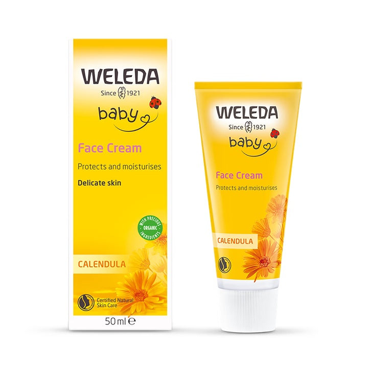 Weleda Crema Facial de Caléndula para Bebés - 50ml