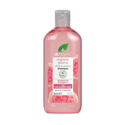 Dr Organic Champú de Guayaba con Vitamina C Para Cabello Teñido - 265ml