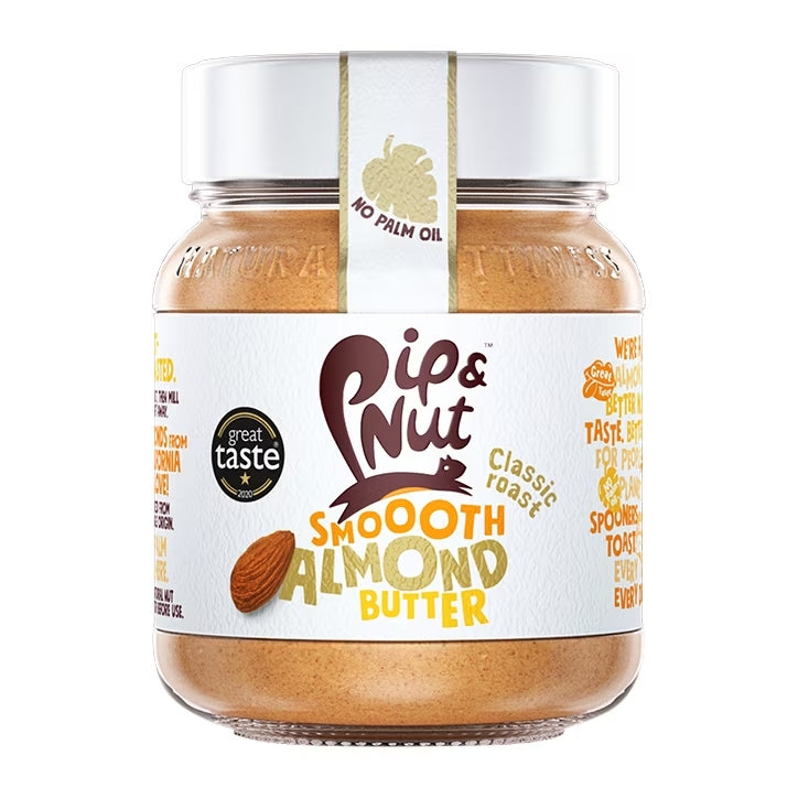 Pip & Nut Mantequilla de Almendras Suave - 170g