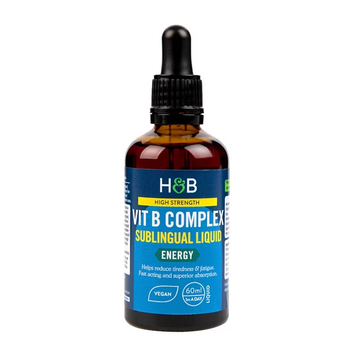Holland & Barrett Complejo de Vitamina B de Alta Potencia Líquido Sublingual - 60ml
