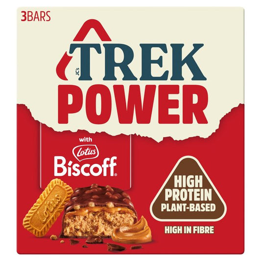 Trex Power Barrita de Proteínas con Galletas Lotus Biscoff - 3 x 44g