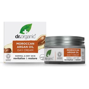 Dr Organic Crema de Día de Aceite de Argán Marroquí - 50ml