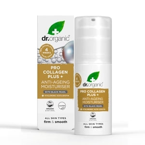 Dr Organic Collagen Anti-Aging Moisturizer with Black Pearl Complex - 50ml