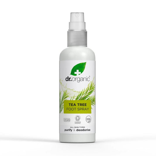 Dr Organic Spray Desodorante para Pies Arbol de Té - 100ml