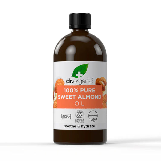 Dr Organic Aceite de Almendras Dulces 100% Puro - 100ml