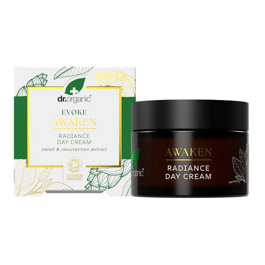 Dr Organic Crema de Día Evoke Awaken Luminosidad y Frescura - 50 ml