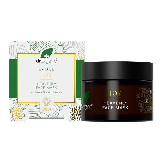 Dr Organic Mascarilla Facial Celestial Evoke Joy Hidratación y Frescura - 50ml
