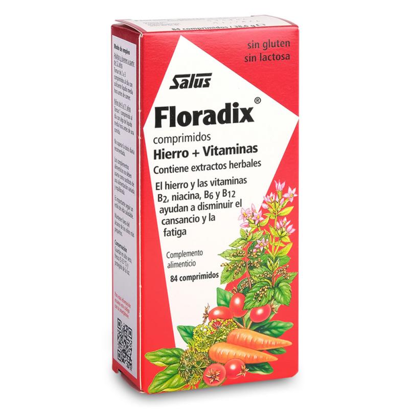 Salus Floradix Hierro + Vitaminas - 84 Comprimidos