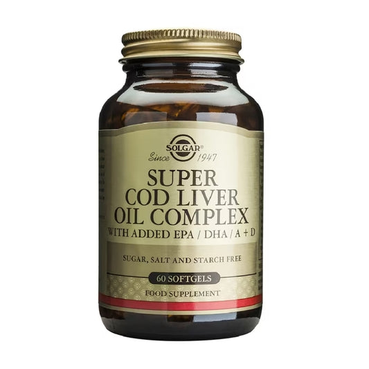 Solgar Super Cod Liver Oil Complex - 60 Softgels