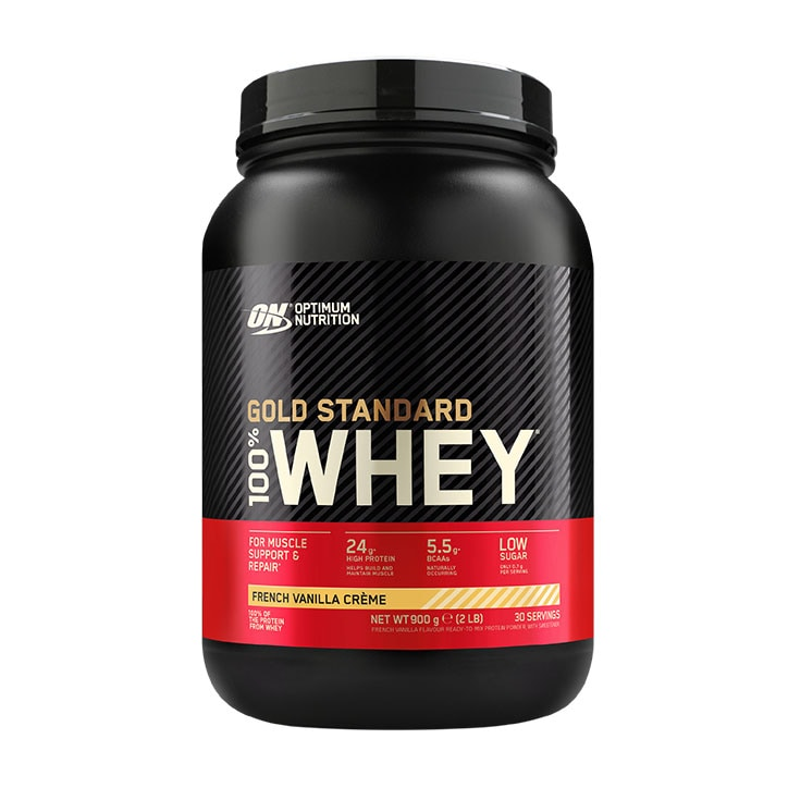 Optimum Nutrition Gold Standard 100% Whey French Vanilla Cream - 900g