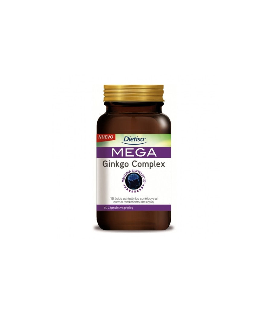 Dietisa Mega Ginkgo Complex - 60 Cápsulas Vegetales