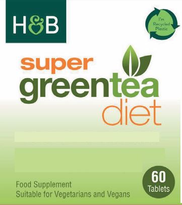 Holland &amp; Barrett Super Green Tea Diet - 60 tablets