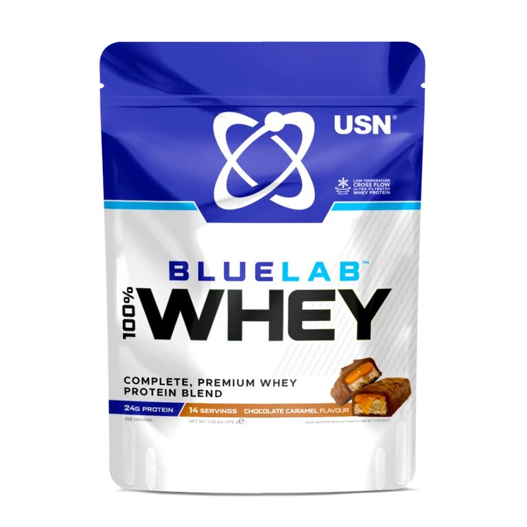 USN Blue Lab™ 100% Mezcla de Proteína de Suero Premium - 476 g
