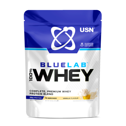 USN Blue Lab™ 100% Mezcla de Proteína de Suero Premium - 476 g