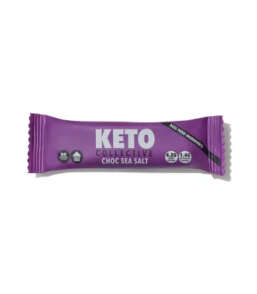 Keto Collective Barrita de Chocolate y Sal Marina - 40g