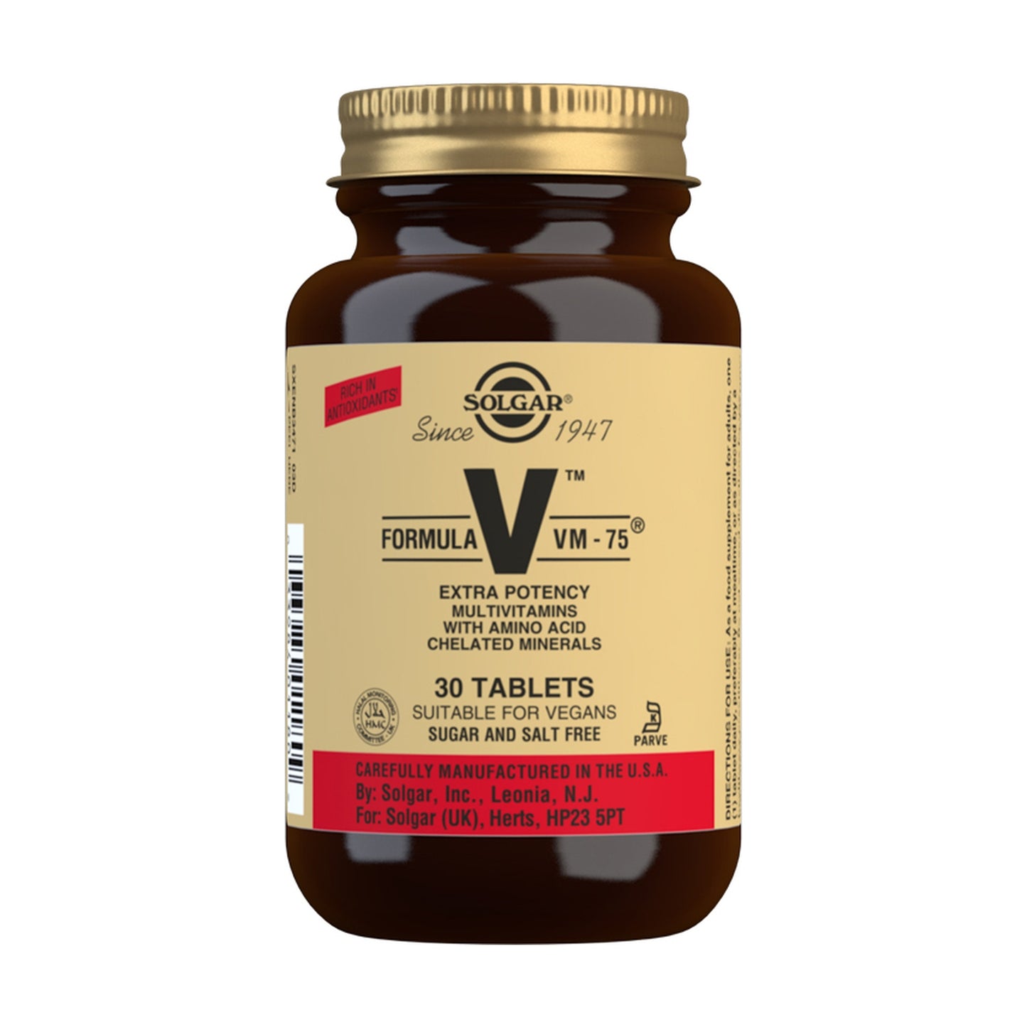 Solgar Formula Vm 75 - Comprimidos