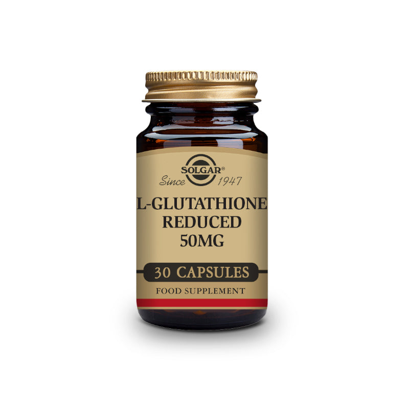 Refuerza tu Salud Hepática con Solgar L-Glutatión 50 mg