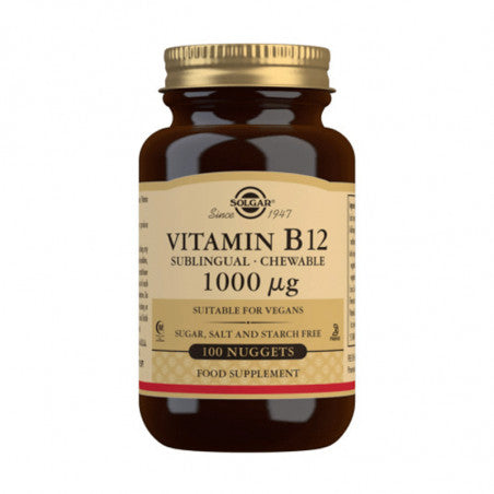 Solgar Vitamin B12 1000 µg - 100 chewable tablets