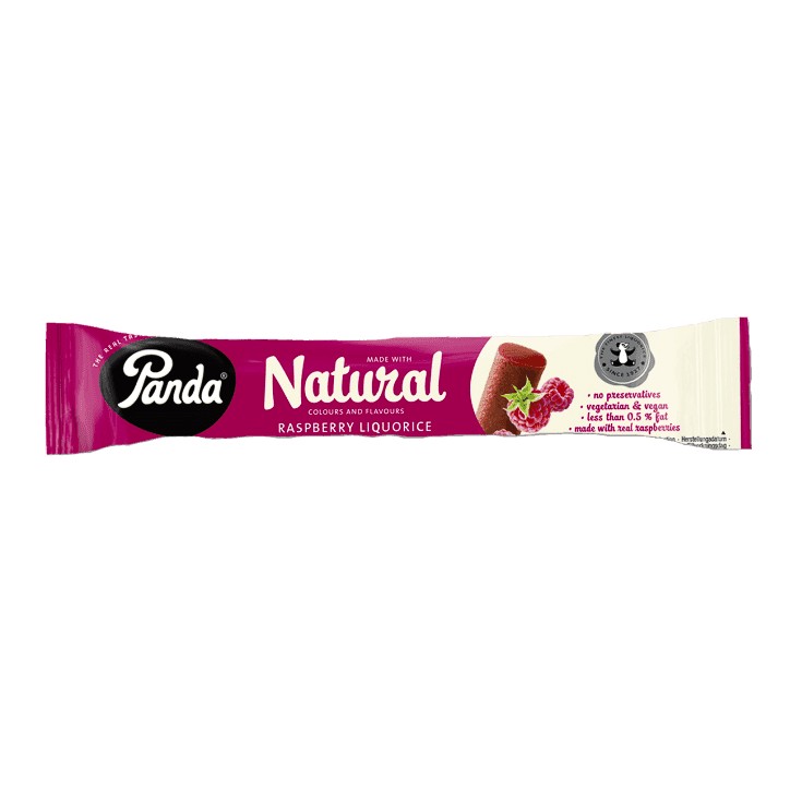 Panda All Natural Raspberry Liquorice Bar 32G