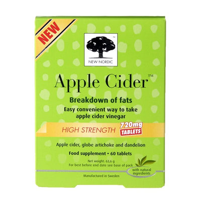 New Nordic Apple Cider de Alta Resistencia - 60 Cápsulas