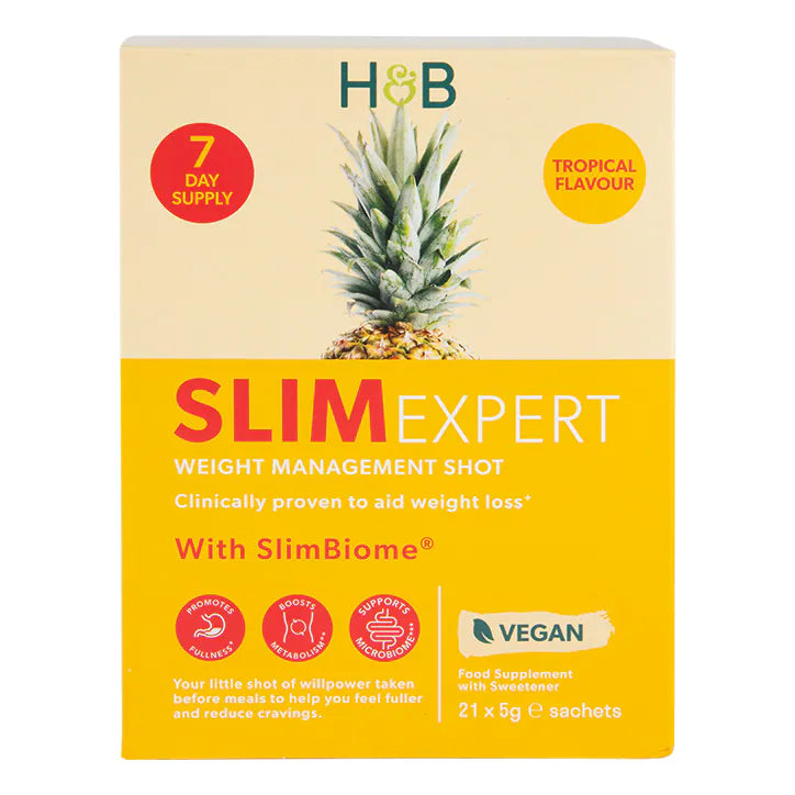 Holland & Barrett Slimexpert Tropical Shots Flavour 21 Sachets