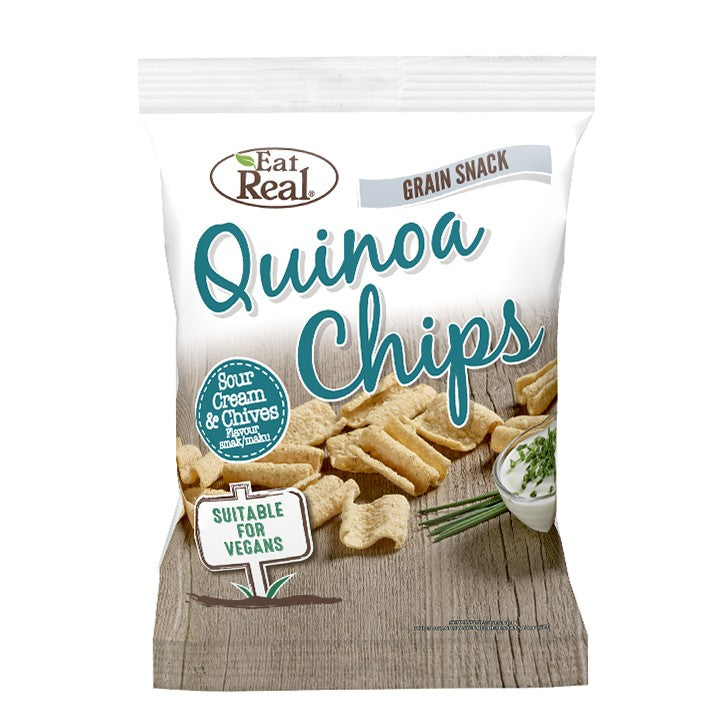 Comprar Eat Real Quinoa Appetizer with Sour Cream and Chives 30g Online