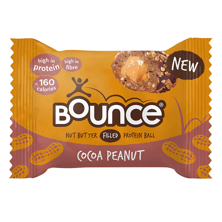 Bounce Peanut Butter Filled Cocoa Protein Ball 35G
