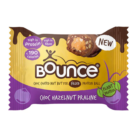 Bounce Dipped Chocolate Hazelnut Praline Protein Ball 40G