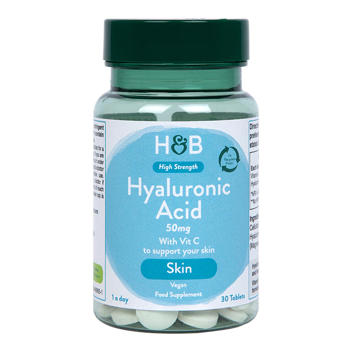 Ácido Hialurónico Alta Potencia 50mg - 30 Comprimidos