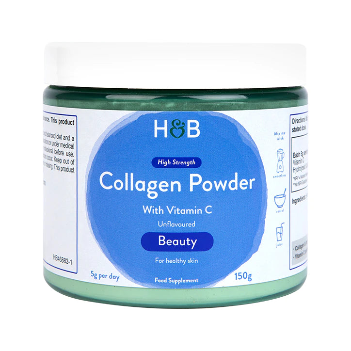 Holland & Barrett Bovine Collagen Unflavoured Powder 150G
