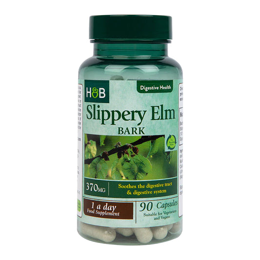 Holland & Barrett Slippery Elm Bark 370Mg 90 Capsules