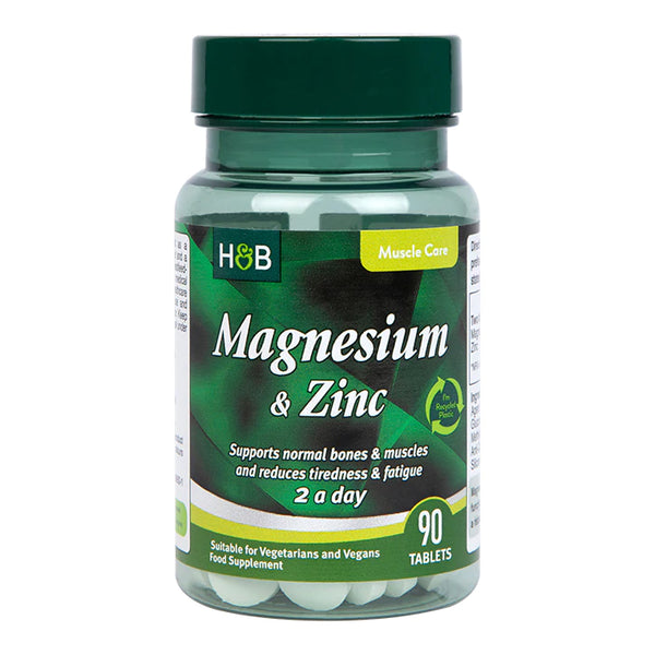 Holland & Barrett Magnesium With Zinc 100 Tablets