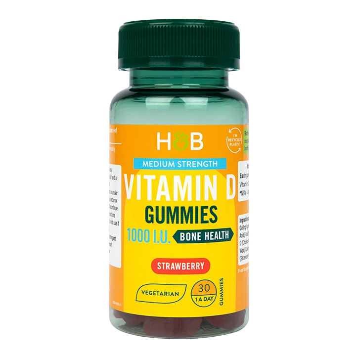 Holland & Barrett Vegetarian Vitamin D 1000 I.U. 25Ug 30 Gummies