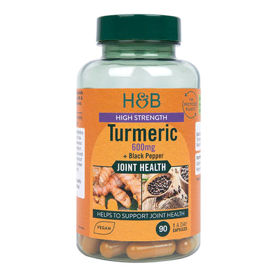 High Potency Turmeric 600mg - 90 Capsules